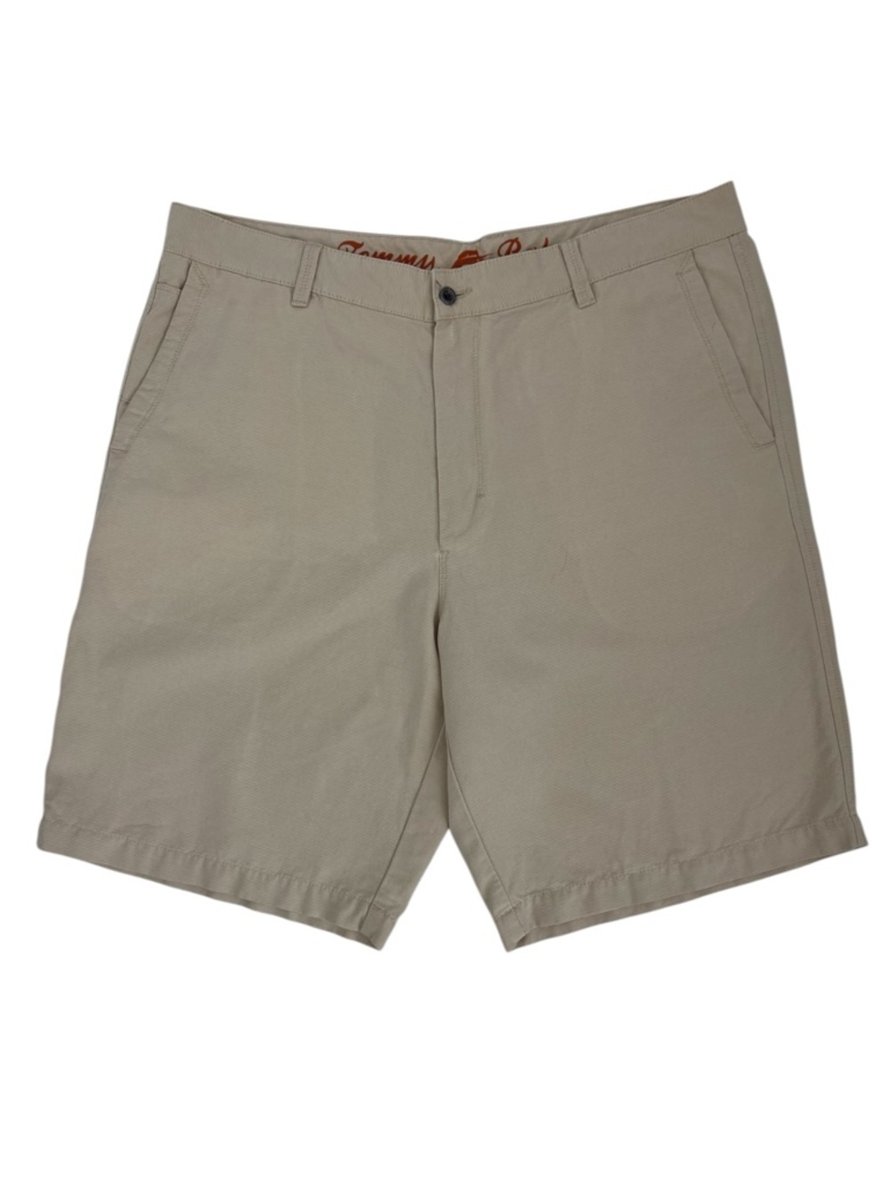 Tommy Bahama paradise Nation Mens Chino Shorts Size 38 Color khaki Casual